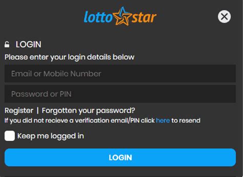www lottostar login